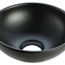 Wiesbaden Waskom Rond Kimo Mat Zwart keramiek 28x10 cm - 32.3414