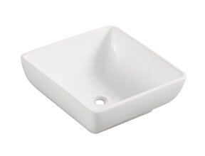 Wiesbaden waskom Vierkant Piazza Wit 40x40x15 cm keramiek - 32.3406