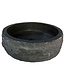 Wiesbaden Wiesbaden Raw Natuursteen waskom Rond 40x12 cm hamerslag hardsteen gezoet - 39.3517