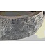 Wiesbaden Wiesbaden Raw Natuursteen waskom Rond 40x12 cm hamerslag hardsteen gezoet - 39.3517