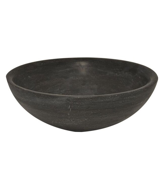 Wiesbaden Raw Natuursteen waskom Rond 40x14 cm hardsteen gezoet - 39.3524