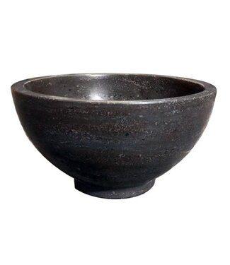 Wiesbaden Wiesbaden Raw Natuursteen mini waskom Rond 20x11 cm hardsteen gezoet - 39.3510