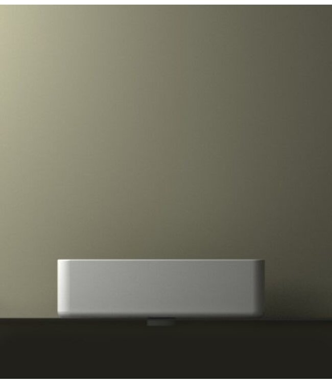 Wiesbaden waskom rechthoekig Link Glans Wit 50x35x12 cm keramiek - 32.3424