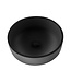 ALONI Aloni Solid Surface waskom SUN Mat Zwart Rond 42x14 cm