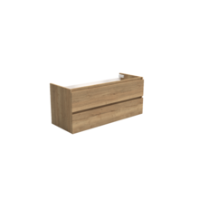 Wastafelonderkast Trendline Natural Oak 120x47x52cm softclose lades
