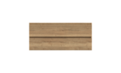 Wastafelonderkast Trendline Natural Oak 120x47x52cm softclose lades Wastafelonderkast Trendline Natural Oak 120x47x52cm softclose lades