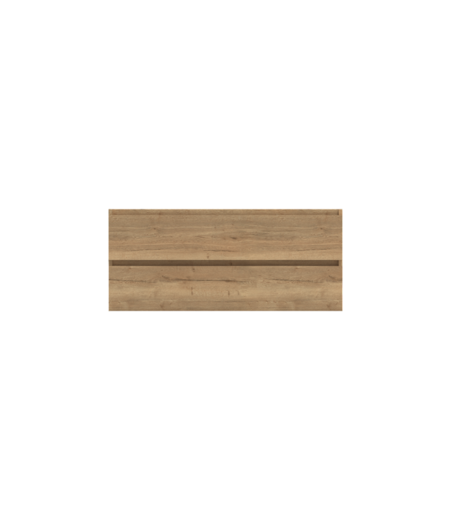 Wastafelonderkast Trendline Natural Oak 120x47x52cm softclose lades