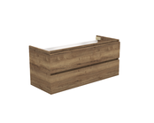 Wastafelonderkast Trendline Tabak Oak 120x47x52cm softclose lades