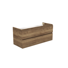 Wastafelonderkast Trendline Tabak Oak 120x47x52cm softclose lades