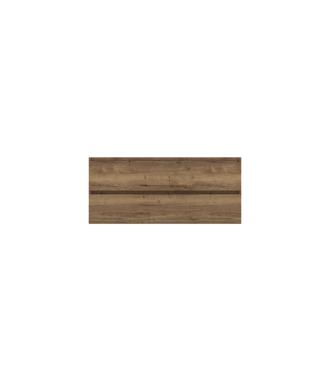 Wastafelonderkast Trendline Tabak Oak 120x47x52cm softclose lades