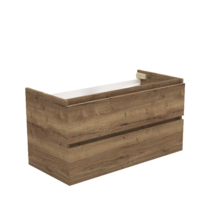 Wastafelonderkast Trendline Tabak Oak 100x47x52cm softclose lades