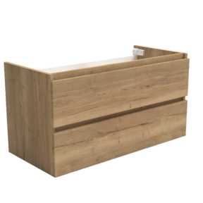 Wastafelonderkast Trendline Natural Oak 100x47x52cm softclose lades