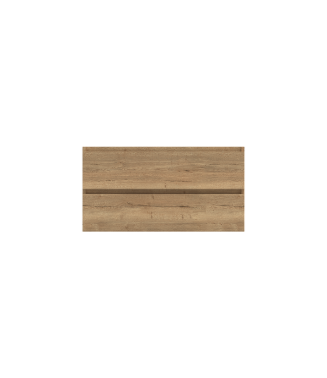 Wastafelonderkast Trendline Natural Oak 100x47x52cm softclose lades