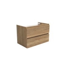 Wastafelonderkast Trendline Natural Oak 80x47x52cm softclose lades