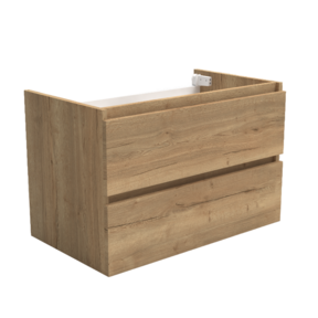 Wastafelonderkast Trendline Natural Oak 80x47x52cm softclose lades