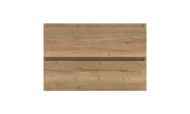 Wastafelonderkast Trendline Natural Oak 80x47x52cm softclose lades