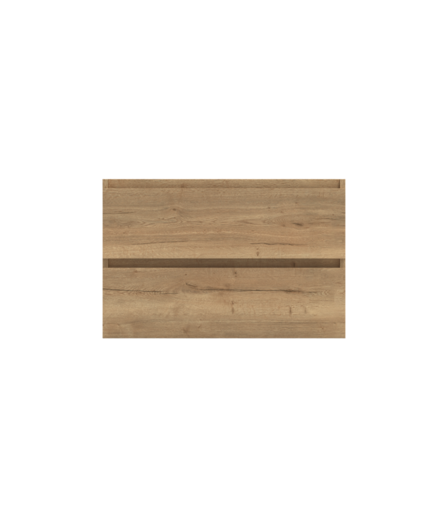 Wastafelonderkast Trendline Natural Oak 80x47x52cm softclose lades