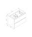Wastafelonderkast Trendline Natural Oak 80x47x52cm softclose lades