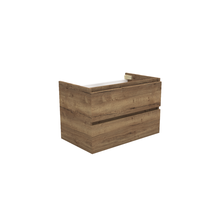 Wastafelonderkast Trendline Tabak Oak 80x47x52cm softclose lades