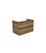 Wastafelonderkast Trendline Tabak Oak 80x47x52cm softclose lades