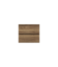 SANI-SUPPLY Wastafelonderkast Trendline Tabak Oak 60x47x52cm softclose lades
