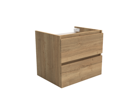Wastafelonderkast Trendline Natural Oak 60x47x52cm softclose lades