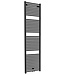 Elara Handdoekradiator 181x45cm mat zwart 830 Watt - 41.3586