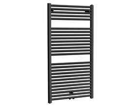 Wiesbaden Elara Handdoekradiator 118x60cm Antraciet 700 Watt - 41.3541