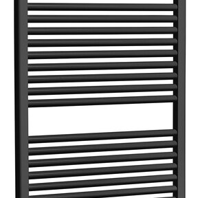 Wiesbaden Elara Handdoekradiator 118x60cm Antraciet 700 Watt - 41.3541