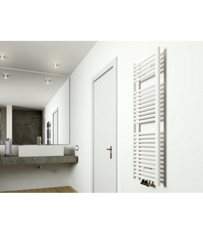 Elara Handdoekradiator 118x45cm Wit 538 Watt - 41.3518