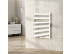 Wiesbaden Elara Handdoekradiator 76,6x60cm Wit 463 Watt - 41.3510