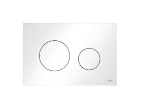 Tece Loop Bedieningspaneel Mat Wit Ronde drukknoppen - 9240926