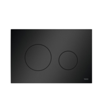 Tece Loop Bedieningspaneel Mat Zwart Ronde drukknoppen - 9240925