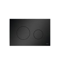 Tece Loop Bedieningspaneel Mat Zwart Ronde drukknoppen - 9240925
