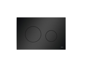 Tece Loop Bedieningspaneel Mat Zwart Ronde drukknoppen - 9240925