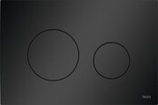 Tece Loop Bedieningspaneel Mat Zwart Ronde drukknoppen - 9240925