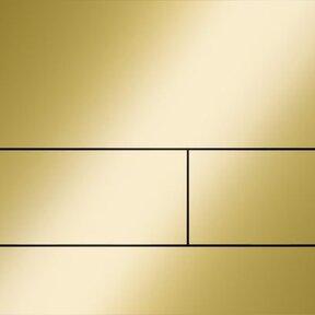 Tece Bedieningspaneel Square Glans Goud - 9240839
