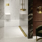 Tece Bedieningspaneel Square Glans Goud - 9240839