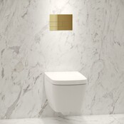 Tece Bedieningspaneel Square Glans Goud - 9240839