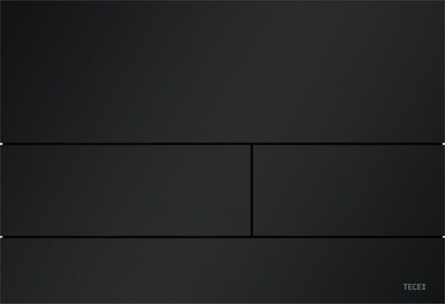 Tece Bedieningspaneel Square Mat Zwart - 9240833