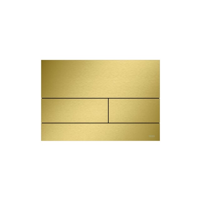 Tece Bedieningspaneel Square II Metaal Geborsteld Goud - 9240847