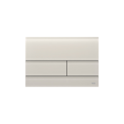 Tece Bedieningspaneel Square II Glas Gesatineerd Zandbeige Dualflush - 9240827 Tece Bedieningspaneel Square II Glas Gesatineerd Zandbeige Dualflush - 9240827