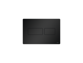 Bedieningspaneel Tece Solid Metaal - Mat Zwart - Dualflush - 9240416