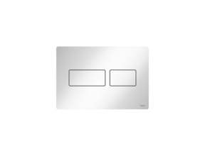 Bedieningspaneel Tece Solid Metaal - Glans Wit - Dualflush - 9240432