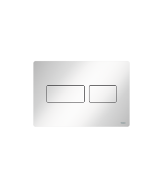 TECE Bedieningspaneel Tece Solid Metaal - Glans Wit - Dualflush - 9240432