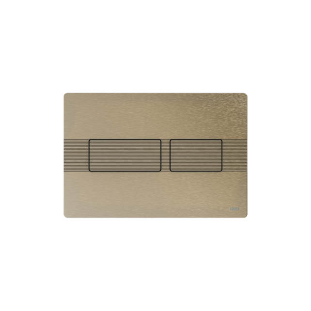 Bedieningspaneel Tece Solid Metaal - Geborsteld Nikkel - Dualflush - 9240437 Bedieningspaneel Tece Solid Metaal - Geborsteld Nikkel - Dualflush - 9240437
