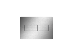 Bedieningspaneel Tece Solid Metaal - Geborsteld RVS - Dualflush - 9240434