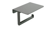 Wiesbaden Toiletrolhouder met planchet Alonzo Gunmetal - 28.7064