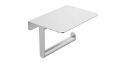 Wiesbaden Toiletrolhouder met planchet Alonzo Geborsteld RVS - 28.7062