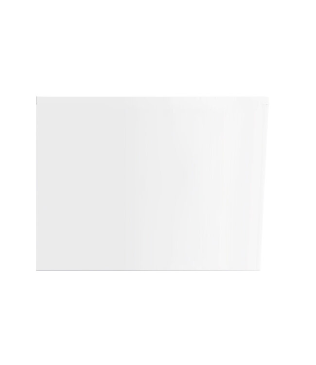 Wiesbaden Wiesbaden Zenn Half vrijstaand hoekbad links 180x80cm mat wit met waste mat wit Acryl - 21.3669